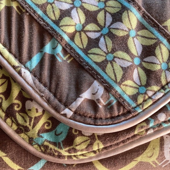 Vera Bradley Foldover Wristlet - Picture 2 of 9